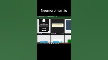 Customizable Css Style | Neumorphism.io #growyourchannel #useful #webprogramming #smallyoutuber