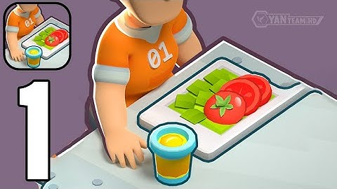 Prison Cafeteria - Gameplay Walkthrough Part 1 Full Tutorial Game (Android,iOS)