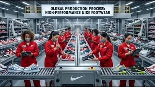 How It’s Made Nike Manufacturing Process of Making 1,000,000 Shoes