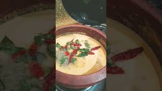 pumpkin yoghurt curry  pulisserry mathanga kerala traditional curry vegetarian meal food