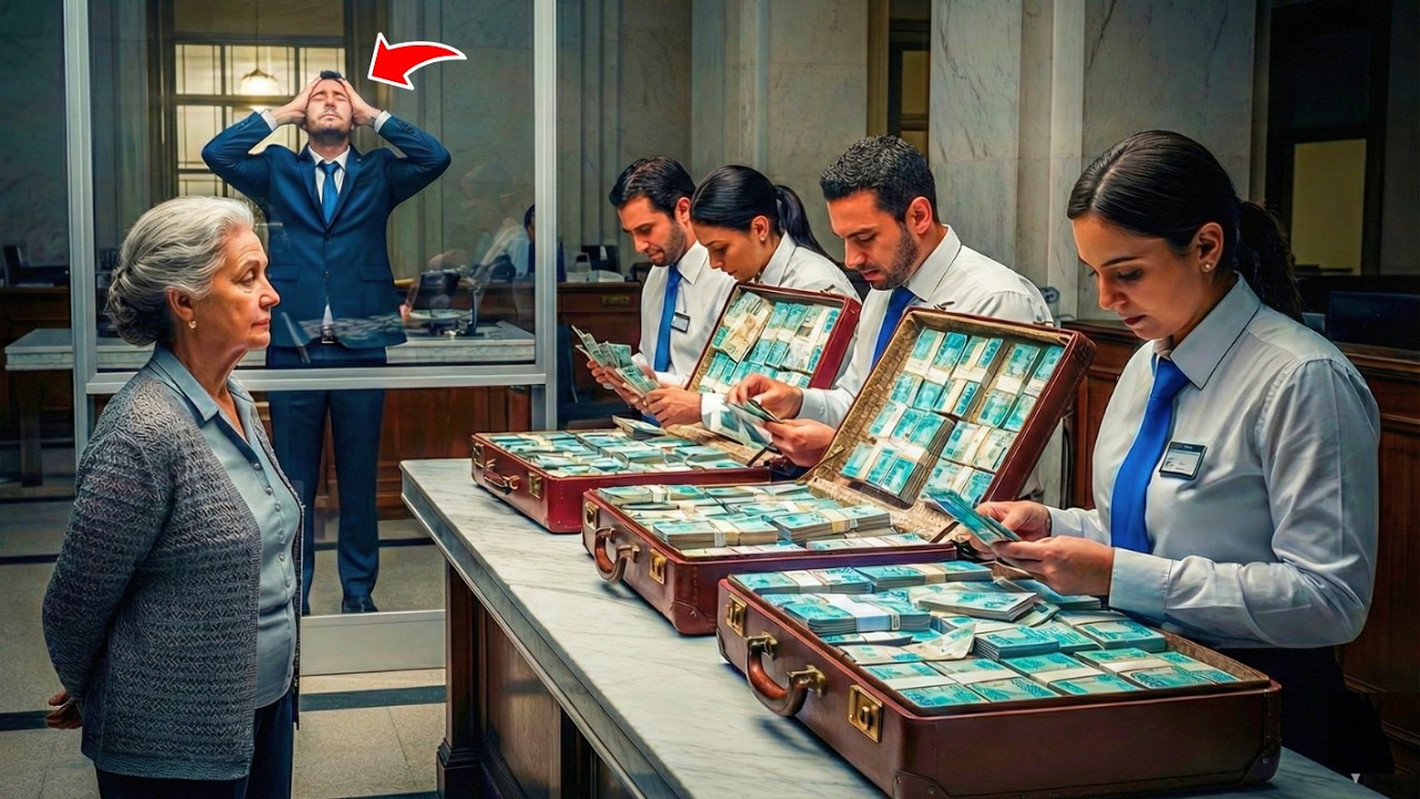 Gerente RIU da roupa dela, Mas CHOROU ao ver ela Sacando 17 MILHÕES em espécie