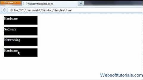 html and css Tutorial - 22 - Class selector