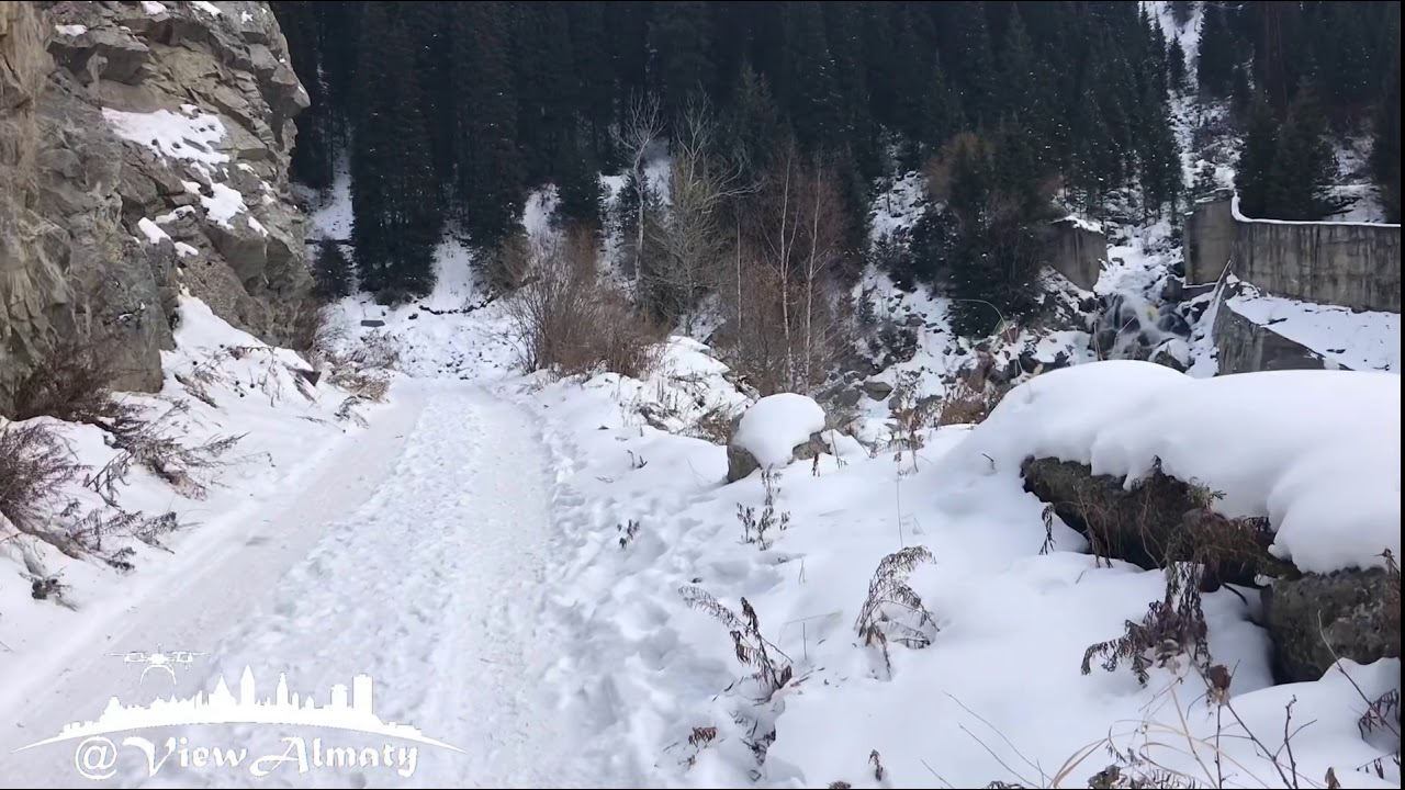 Алмарасан зимой - YouTube