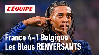 France 4-1 Belgium: Zidane's winning coaching! Olise, Cherki, and Doué demolish the Belgians screenshot 1