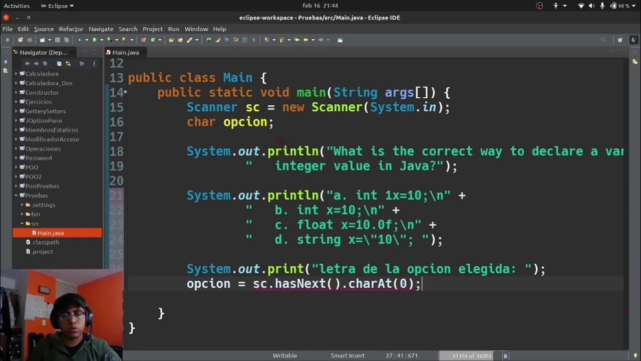 Ejercicio 2 SWITCH JAVA YouTube