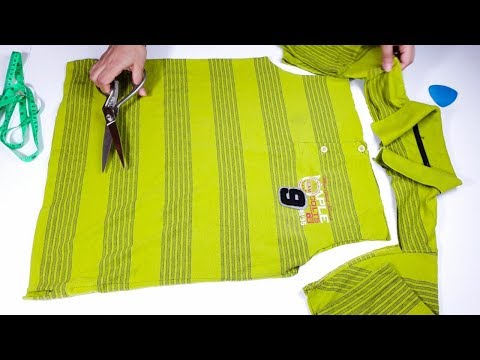 أفكار قويه وجديده لأستغلال البلوزات القديمه يستحق المشاهده فعلا