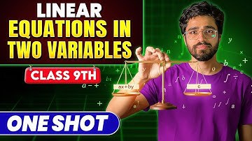 Linear Equation In Two Variables in One Shot | Class 9 MATHS Chapter 4 | Ritik Mishra