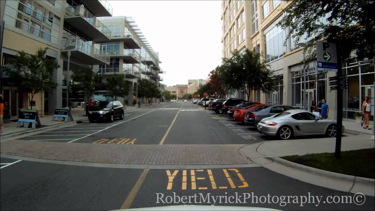 Driving Through Metropolitan Midtown Mall, Charlotte, N.C. YouTube