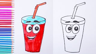 Draw so cute How to draw DRINK Easy drawings