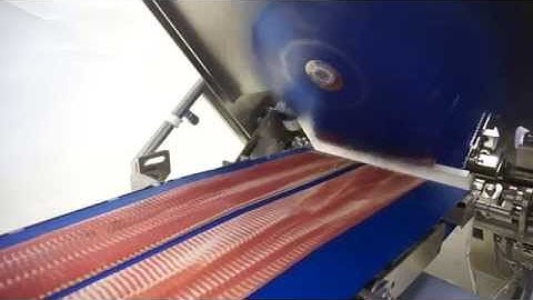 TEXTOR TS700-UB  high-speed slicer for bulk pepperoni and bulk bacon slicing