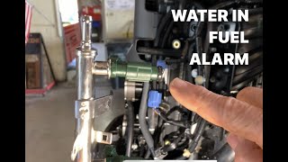 YAMAHA F150 WATER IN FUEL ALARM