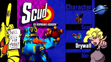 Scud: The Disposable Assassin - Drywall - Sega Saturn