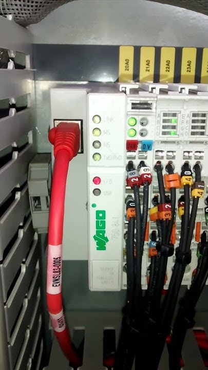 Signal Error PLC Wago 750-841 - YouTube
