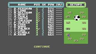 C64 Game  -  1st Division Manager