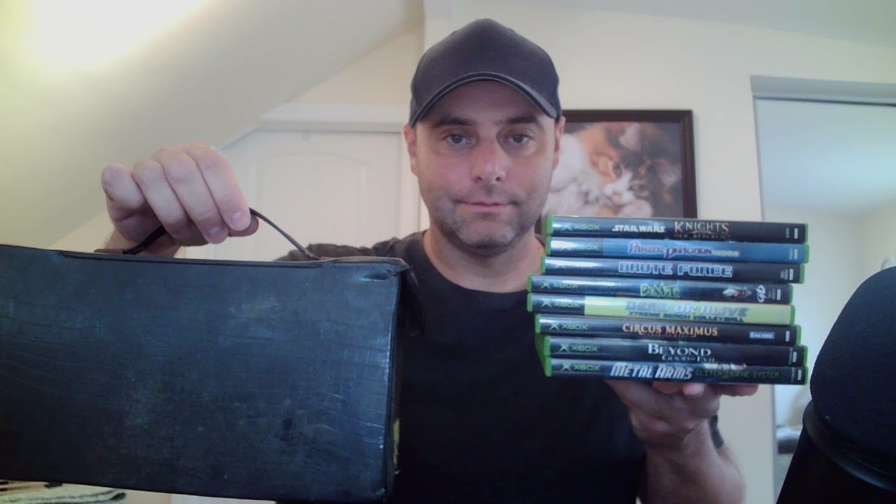 ASMR Gum Chewing Garage Sale Video Game Pickups