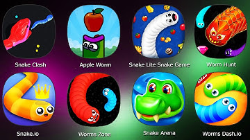 Apple Worm,Snake Clash,Worm Hunt,Snake.io,Worms Zone,Snake Lite Snake Game,Worms Dash.io,Snake Arena