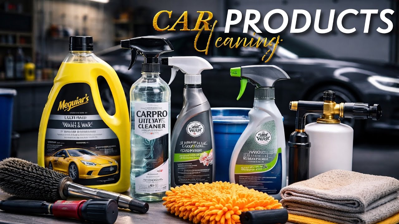 Хотите добиться идеального состояния, как в автосалоне? Лучшие средства для чистки автомобилей 20...