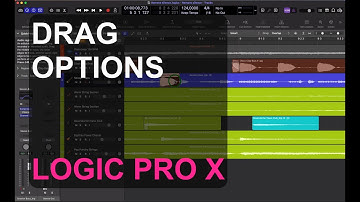 Drag Options In Logic Pro X