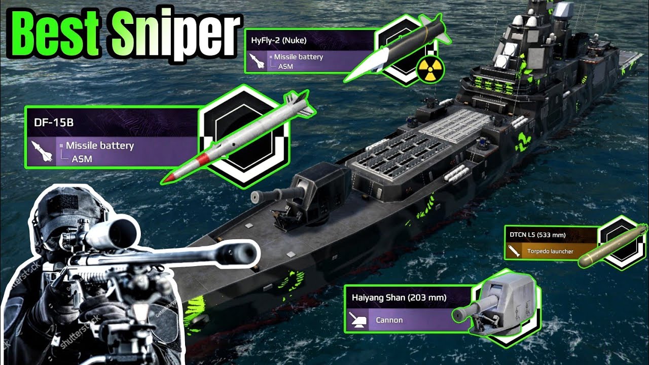 After Buff 350k + Burst ☠️ Most Deadliest Sniper 🔥 - Modern Warships 