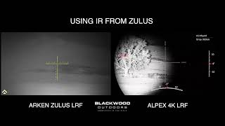 HikMicro Alpex 4K LRF Vs Arken Zulus LRF - Nightvision