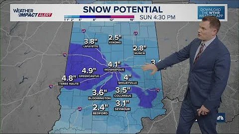 13Weather Forecast | 6 p.m. update Dec. 12, 2025