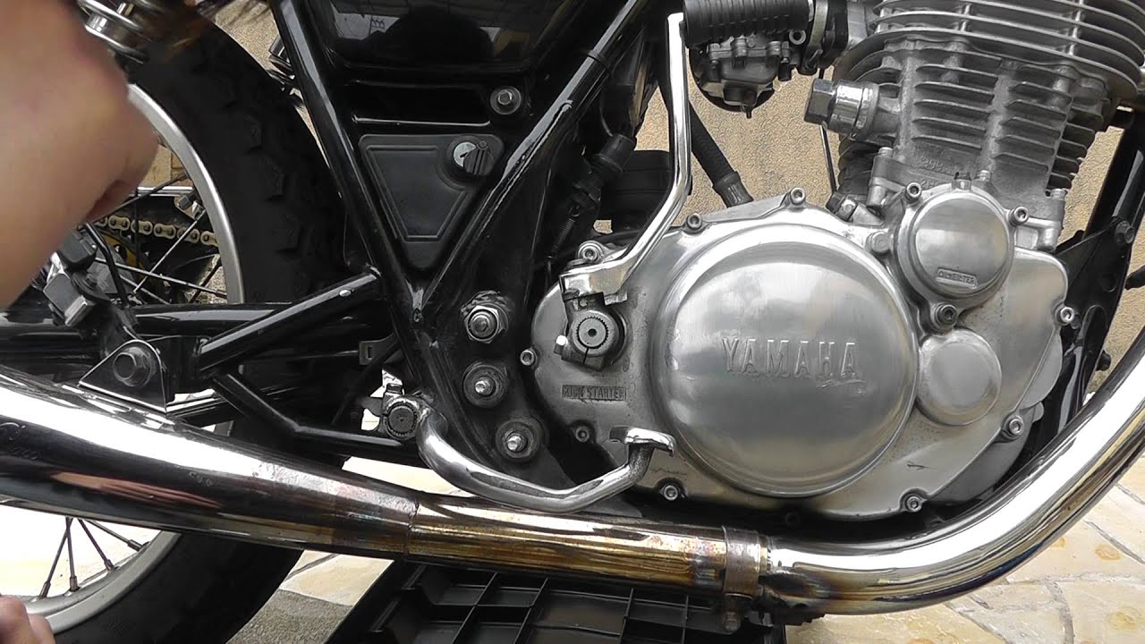 SR400バックステップ