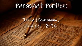 Parshat Portion 25: Tzav