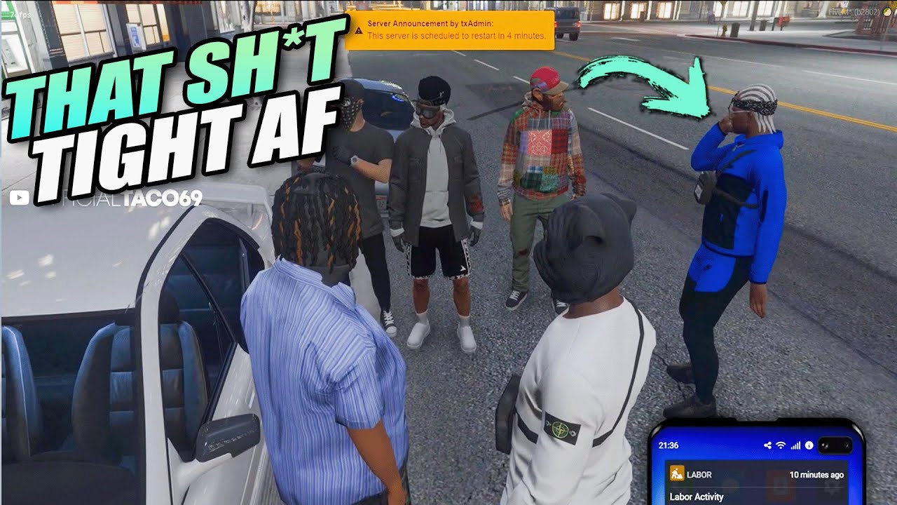 Taco Roasts Zolo's Outfit Prodigy RP GTA CG YouTube