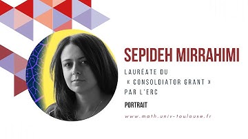 Portrait de Sepideh Mirrahimi lauréate du « Consolidator Grant 2024 » sélectionné par l