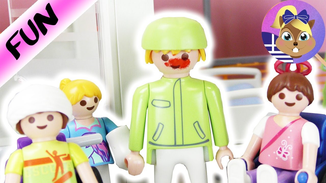 Playmobil Ταινία : Ατύχημα στo νοσοκομείο! | Παίξτε μαζί μου – Παιχνίδια για παιδιά