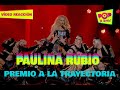 Paulina Rubio - Premio a la Trayectoria | Premios Lo Nuestro 2022 (Vídeo Reacción)