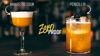 How to Make Delicious Mocktails - Amaretto Sour and Zero Proof Penicillin