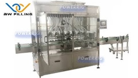 Disinfectant Filling Machine: One minute to show you how does machine fill,cap and label