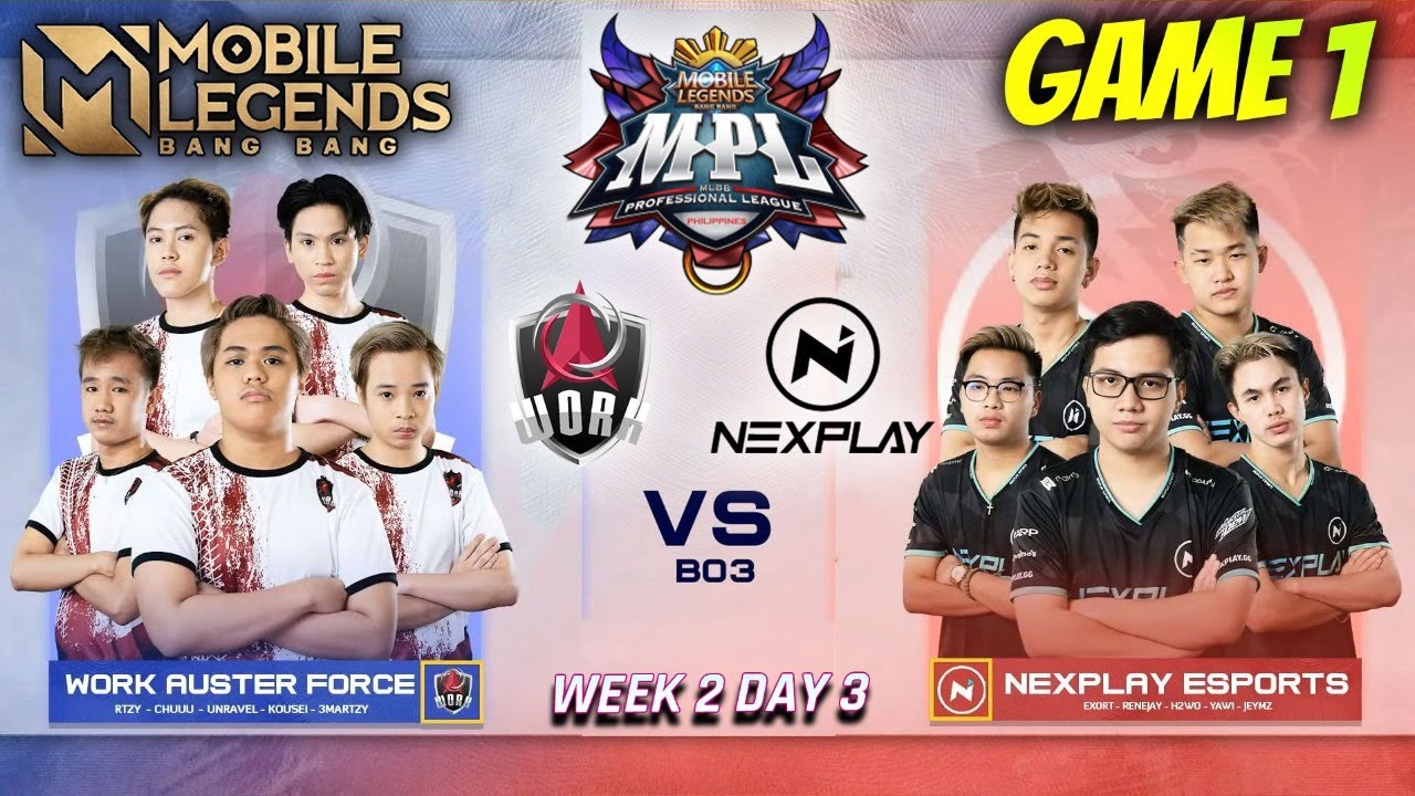 Nexplay Solid VS Work ( GAME 1 ) - MPL Season 7 2021