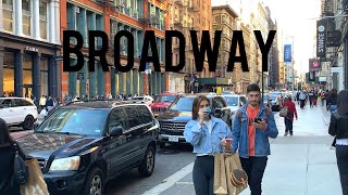[4K] 🇺🇸Broadway of SoHo/Walking Manhattan, NYC/SEP, 2020