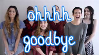 Cimorelli - Too good at goodbyes (lyrics)