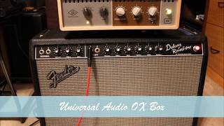 Universal Audio OX Box Fender Deluxe Reverb & Stratocaster