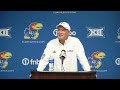 Lance Leipold Media Day Press Conference