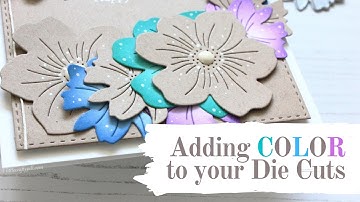 Adding Color and Details to Die Cuts