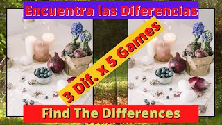 Encuentra las 3 diferencias - Find the differences 3x5 Games screenshot 2