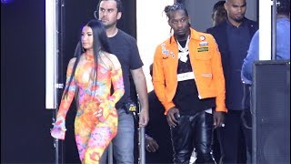 Cardi B and Offset at 'Jimmy Kimmel Live!' in Los Angeles