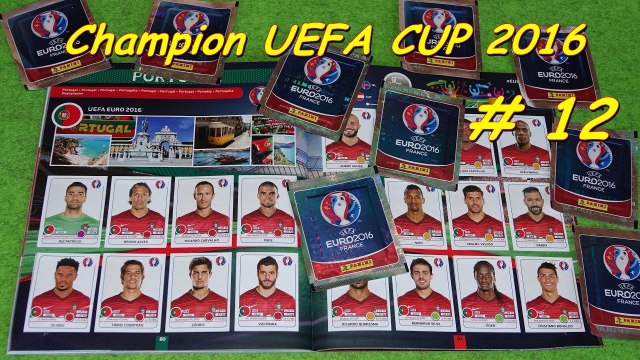 PANINI STICKER UEFA CUP 2016 new sticker for Panini Album Lucky Bag YouTube