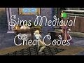 Sims Medieval Cheat codes