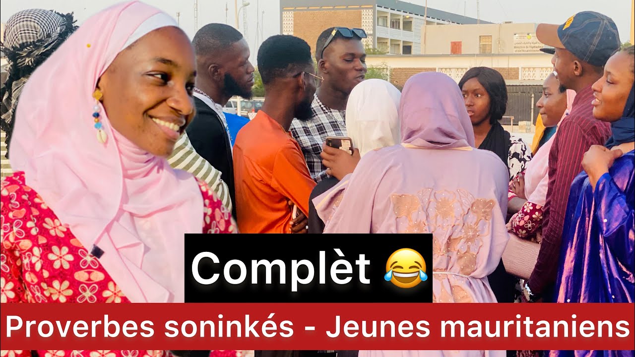 Soninké: Concours proverbes avec les jeunes mauritaniens complet | abonnez-vous