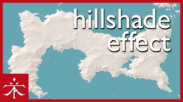 Adding a hillshade effect to your maps using GIMP