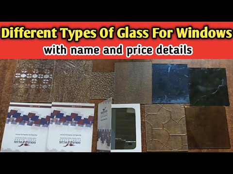 Different types of Glass For Windows. aluminium window glass design and price