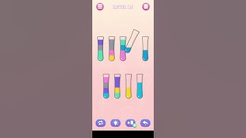 color water sort 3D level 25