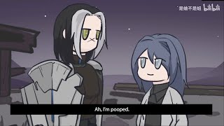 (Eng sub) 'Me and My Silly Shield Dad' (Path to Nowhere Demon Birthday Fan Animation)