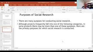 Lecture 1 Advanced Research Methodology