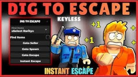 [NEW] Roblox Dig to Escape Script - Get any Items, Instant ...